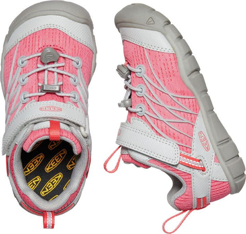 KEEN Halbschuh CHANDLER CNX - hellgrau - korallpink for outdoor activities
