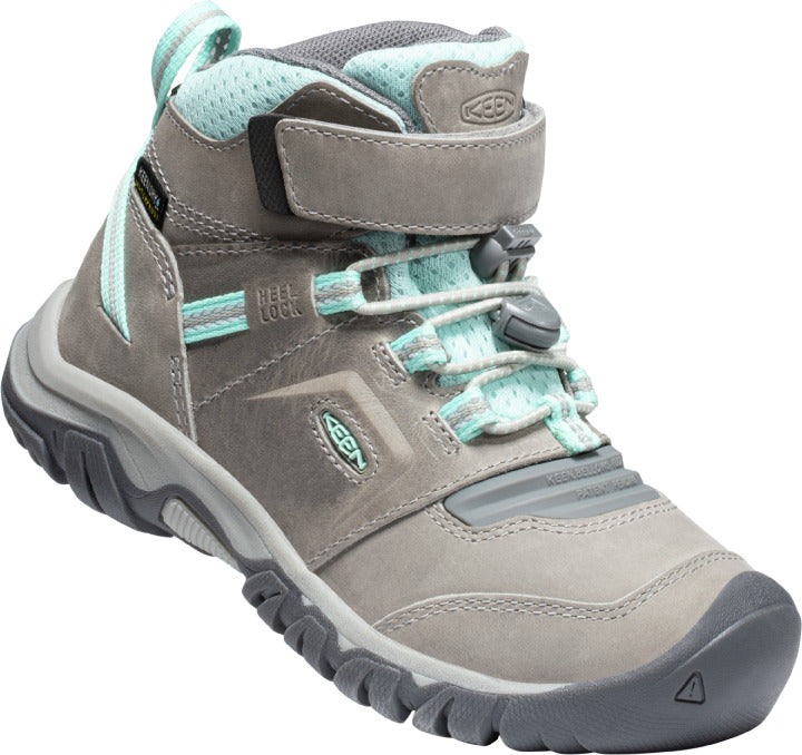 KEEN DRY TEX Knöchelschuh RIDGE FLEX MID WP grau mint 