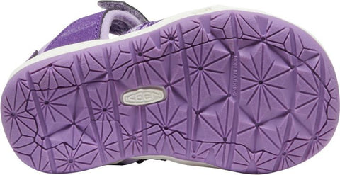 Purple KEEN Halbsandale MOXIE TOTS with durable construction for adventurous kids