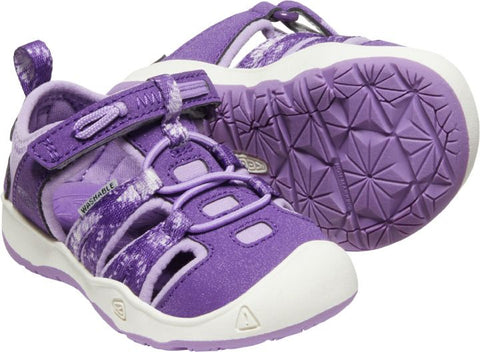 Stylish and protective lila KEEN Halbsandale MOXIE TOTS for little fashionistas