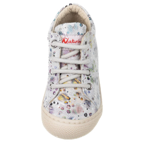 Side view of NATURINO Halbschuh COCOON with lace-up detail