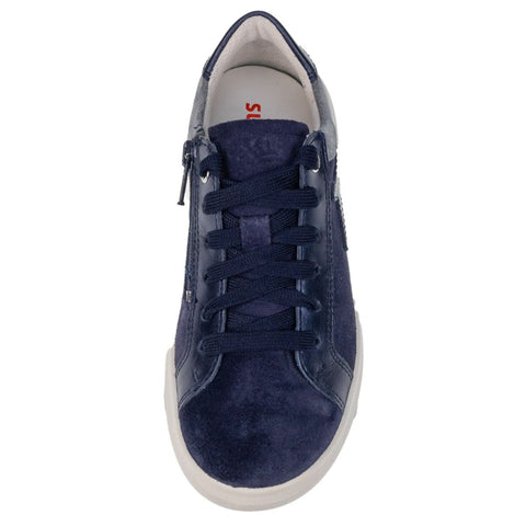 Alt text: SUPERFIT Halbschuh COSMO 6461-80 in dark blue, a comfortable and stylish shoe for everyday wear