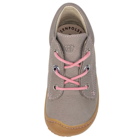 RICOSTA Knöchelschuh CORY in grey and pink color, a comfortable and stylish ankle shoe for girls
