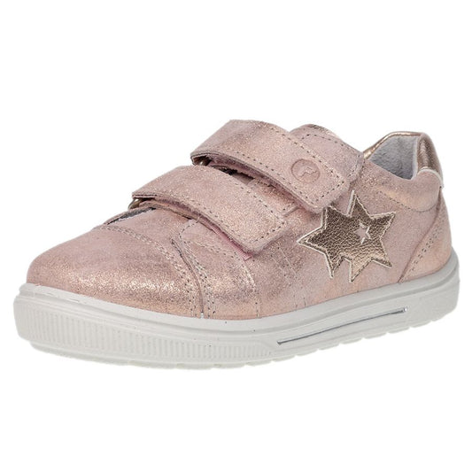 RICOSTA Halbschuh JULA in rosa with glitter and star design, perfect for stylish and comfortable everyday wear