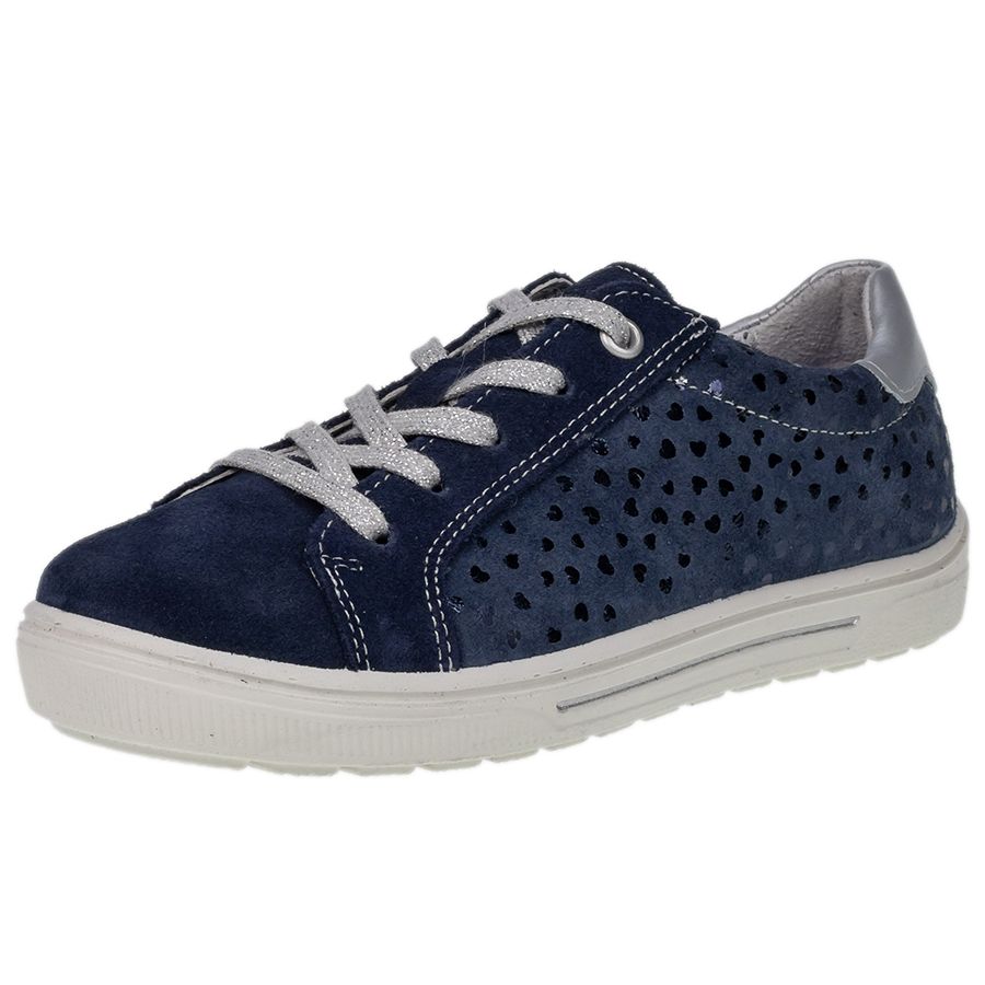 RICOSTA Halbschuh JODY - dunkelblau - silber kids' shoe with durable dark blue and silver design for active play 