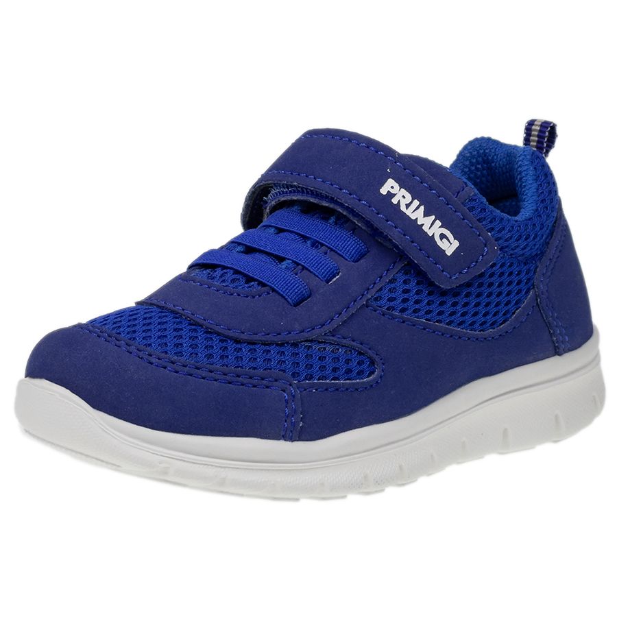 PRIMIGI royalblau Halbschuh with lace-up design and durable rubber sole