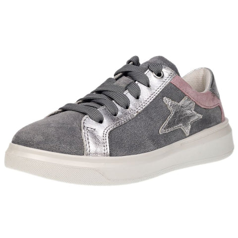 Superfit Halbschuh COSMO 6461-25 in grau mit rosa und silber Details 