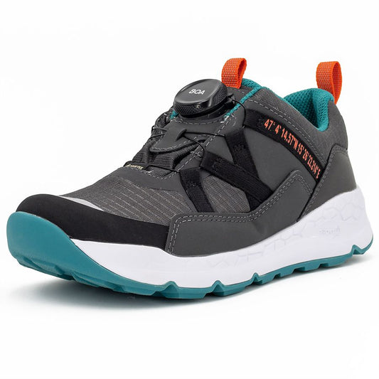Superfit Gore-Tex Boa Halbschuh Free Ride 551-20 in anthrazit, schwarz, and petrol color combination, perfect for outdoor activities and all-weather conditions