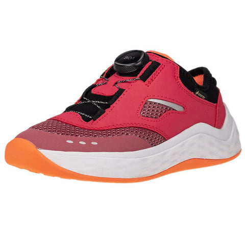 Superfit Gore-Tex Boa Halbschuh Bounce 9526-55 in coral and black, perfect for outdoor activities and all-weather wear