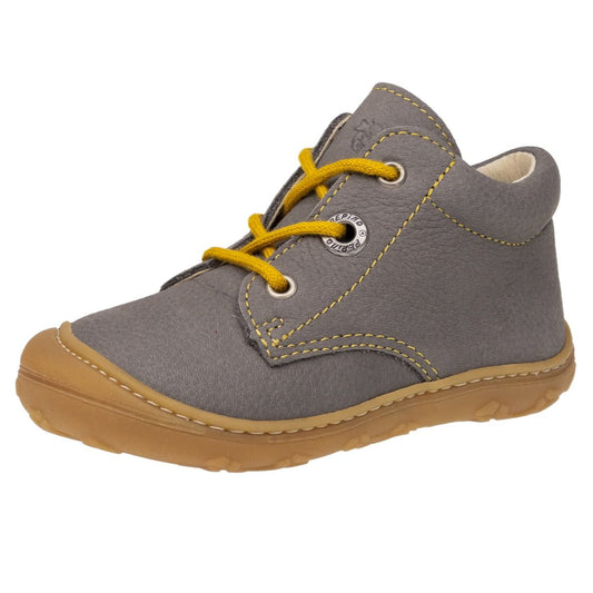 High-quality RICOSTA Knöchelschuh CORY in grey and yellow color combination