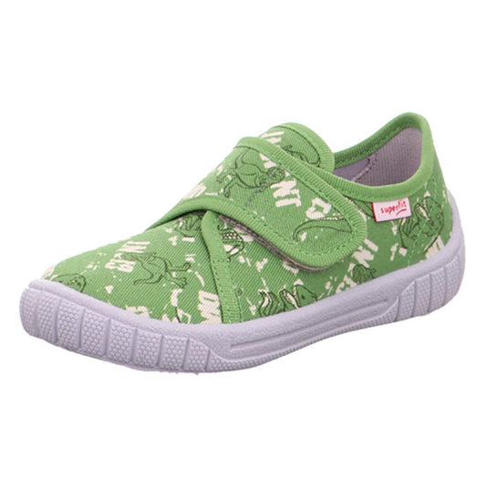 Green SUPERFIT Hausschuh BILL 279-701 with dinosaurier design, comfortable and durable for kids