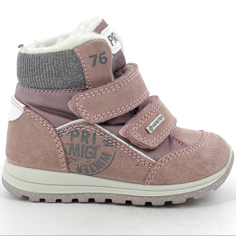  Stylish and waterproof pink ankle boot for girls 
