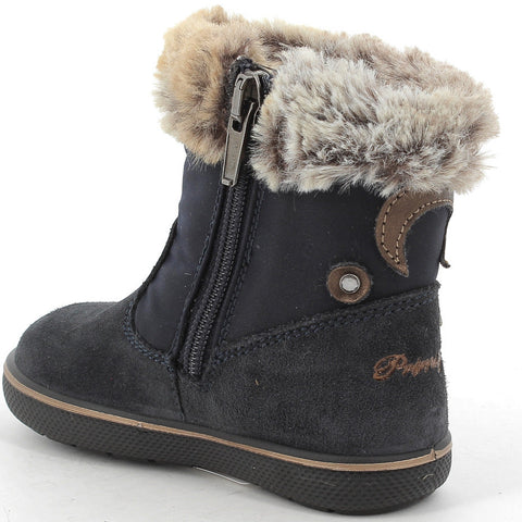 High-quality PRIMIGI GORE-TEX Stiefel 83571-33 in brown and navy, perfect for keeping feet warm and dry in any conditions