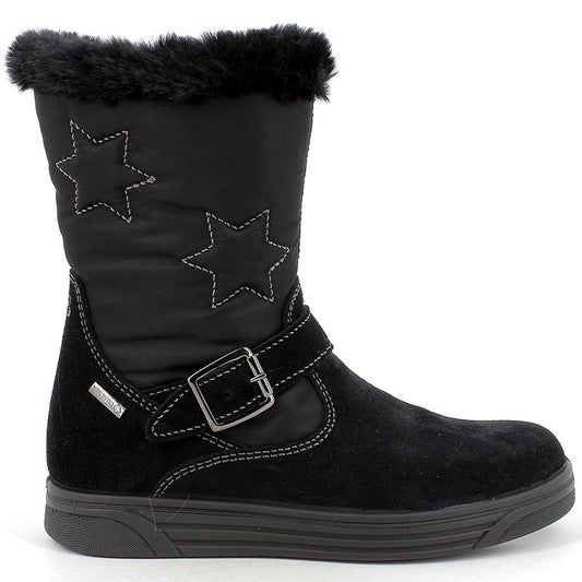 PRIMIGI GORE-TEX Stiefel 83768-33 in schwarz, mit Sternenmuster und wasserdicht