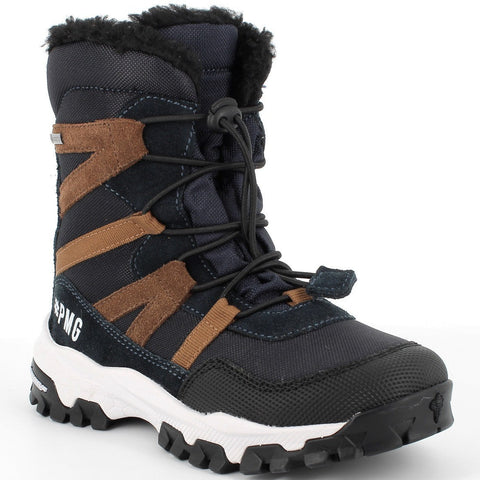 PRIMIGI GORE-TEX MICHELIN Stiefel 84224-00 in navy and brown