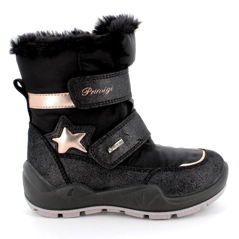 PRIMIGI GORE-TEX Stiefel 28778-22 in schwarz with glittery bronze accents