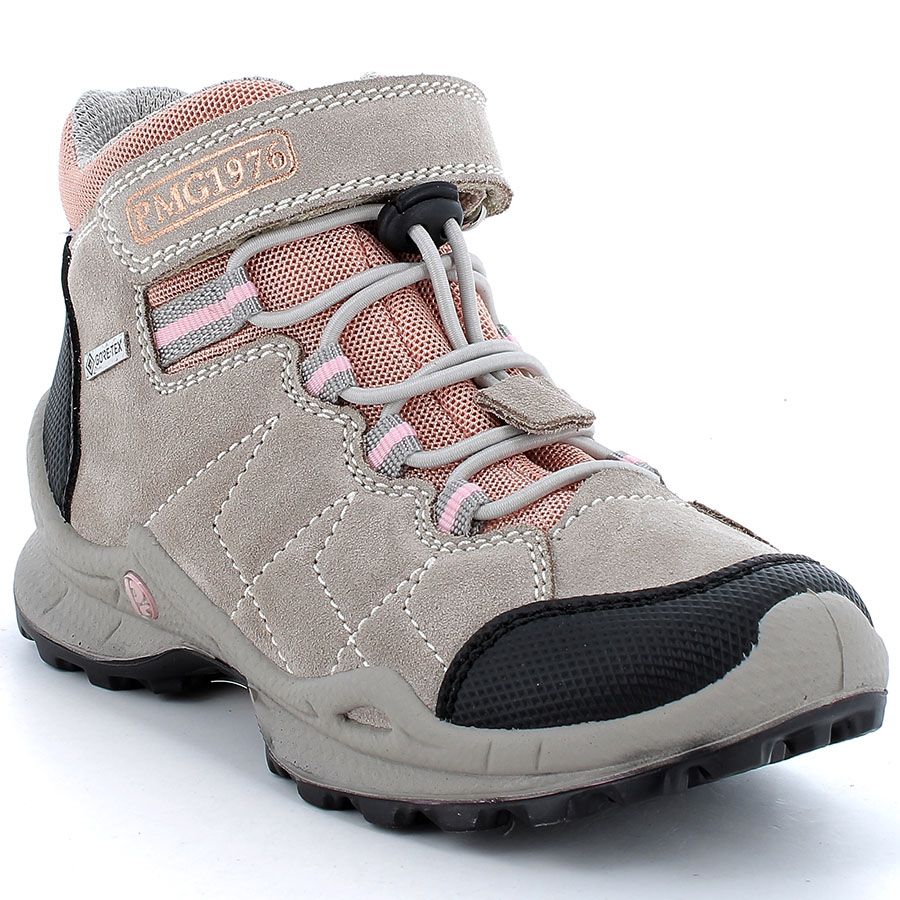 PRIMIGI GORE-TEX Knöchelschuh 38800-33 in light grey and pink, waterproof and stylish ankle boot for girls