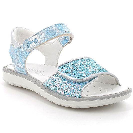 PRIMIGI Sandale 38844-33 in eisblau and silber, a stylish and comfortable summer shoe for kids