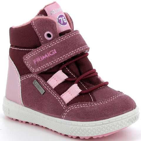 High-quality waterproof ankle shoe for girls by PRIMIGI with GORE-TEX technology