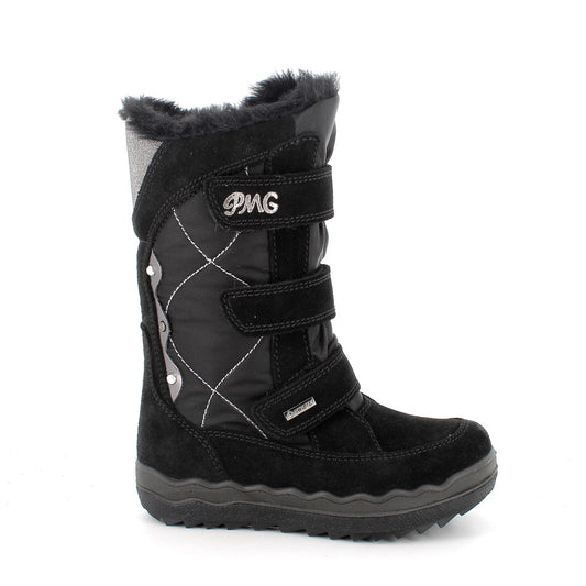 PRIMIGI GORE-TEX Stiefel FROZEN 48853-11 in schwarz-silber, stylish and waterproof winter boots for children