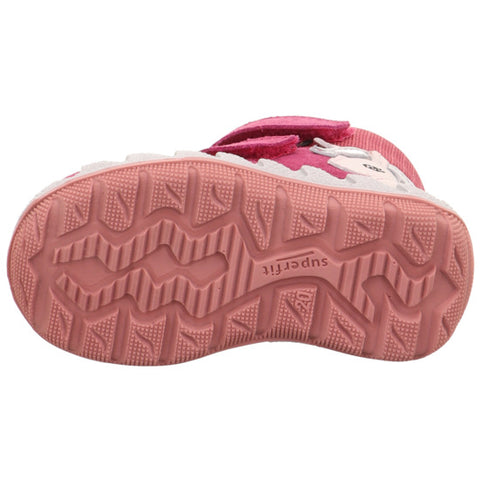 Stylish and durable SUPERFIT GORE-TEX Stiefel ICEBIRD 6010-551 in a beautiful beere and altrosa color with a charming Pferd design