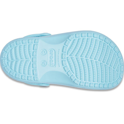 Disney Frozen-themed Crocs clog in eisblau color, style number 207465-4O9, featuring characters from the beloved movie, perfect for kids and fans of the film