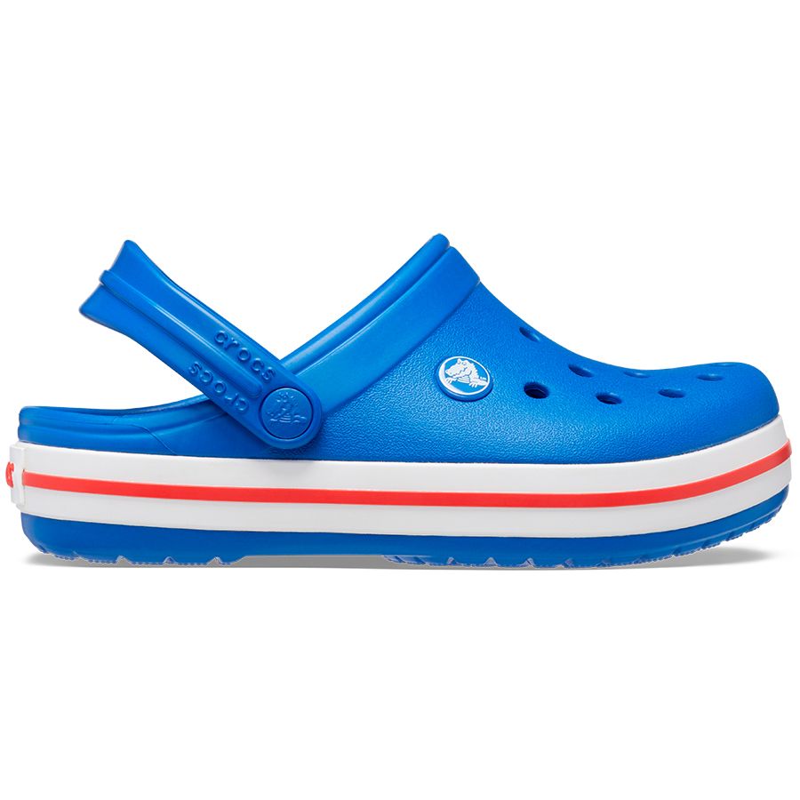 Royal blue and red CROCS CROCBAND CLOG 207005-4KZ product image for sale