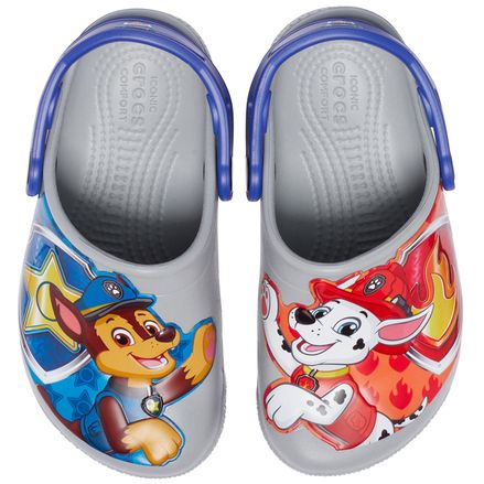 CROCS PAW PATROL PATCH CLOG 207487-007 in grey