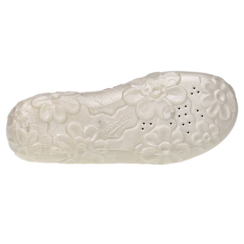 Comfortable and cozy SUPERFIT Hausschuh BONNY 280-500 in koralle (coral) featuring a cute and playful faultier (sloth) design