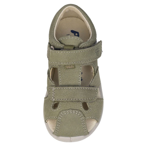 RICOSTA Halbsandale KASPI in eukalyptus color, a comfortable and stylish sandal for kids