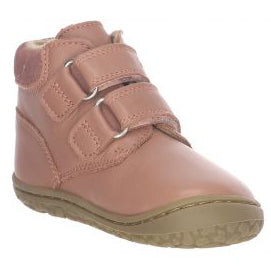 High-quality LURCHI Barfuß Knöchelschuh NINO 50023-49 in elegant altrosa color, perfect for barefoot walking and comfortable wear