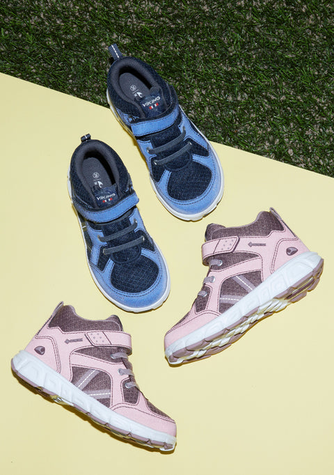 VIKING GORE-TEX Knöchelschuh ALVDAL MID Reflectiv GTX - navy: Waterproof reflective ankle shoe