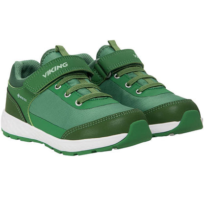 Waterproof and reflective green VIKING GORE-TEX Halbschuh SPECTRUM LOW