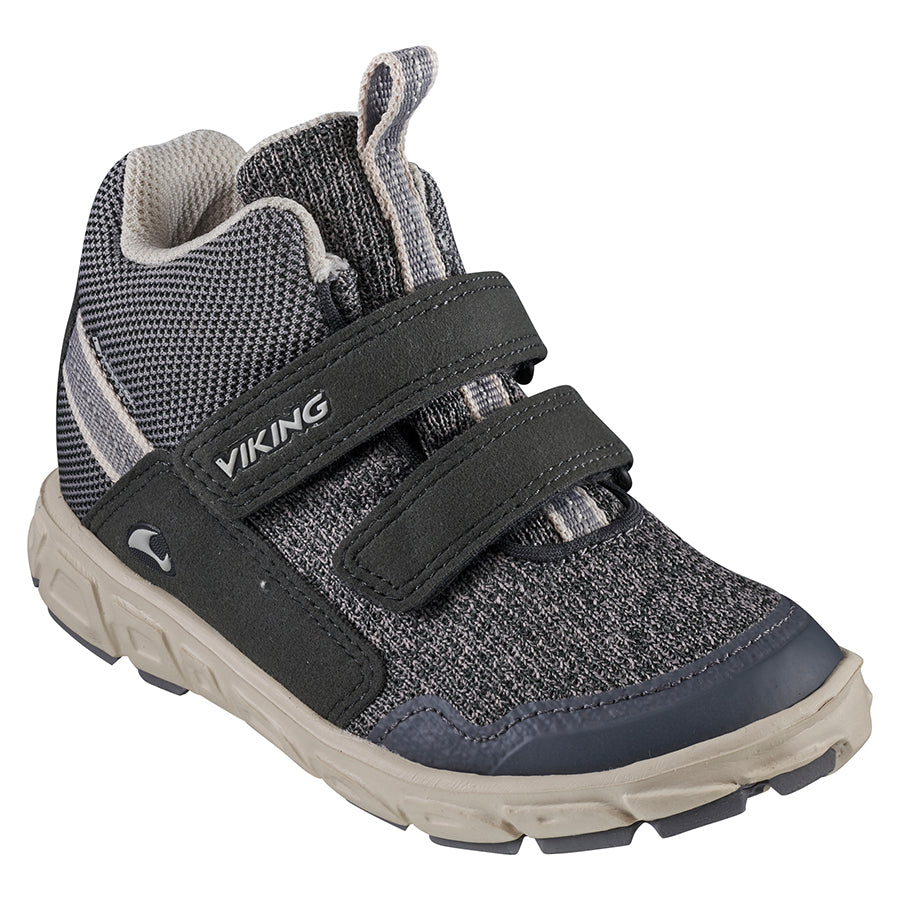 VIKING GORE-TEX Knöchelschuh RINDAL MID GTX - grau, a durable and waterproof ankle shoe for outdoor adventures