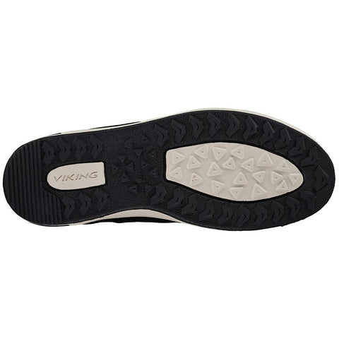 Black VIKING WATERPROOF Knöchelschuh SAMUEL MID with ankle support and waterproof design