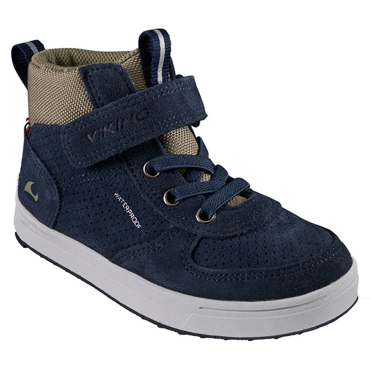 VIKING WATERPROOF Knöchelschuh SAMUEL MID - navy - oliv 