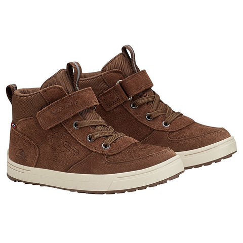 VIKING WATERPROOF Knöchelschuh SAMUEL MID - braun, stylish and durable waterproof brown ankle shoe for outdoor activities