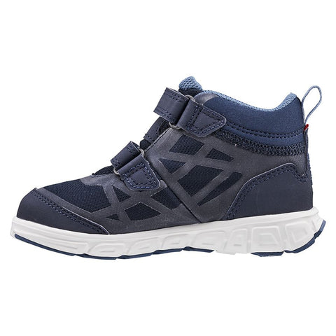  Waterproof and breathable hiking shoe in dark blue color 