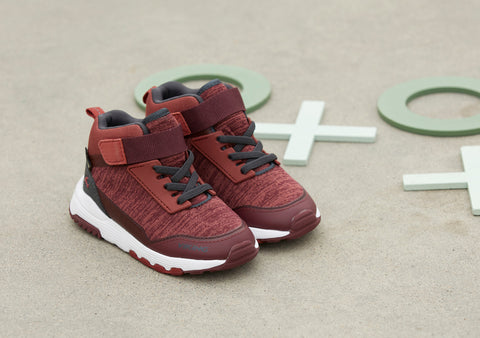 High-quality weinrot Knöchelschuh with GORE-TEX technology