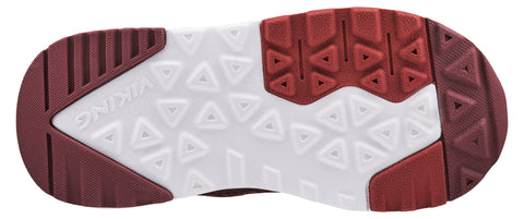 Bequemer und wasserdichter VIKING GORE-TEX Knöchelschuh in weinrot