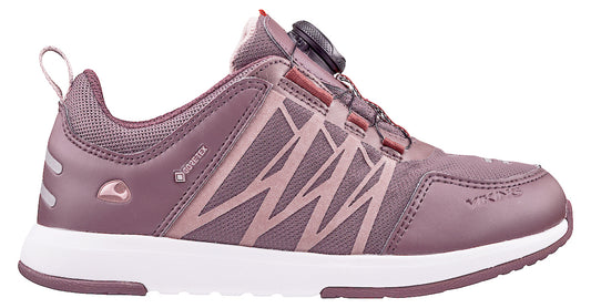 VIKING GORE-TEX Halbschuh OPPSAL LOW GTX BOA R in altrosa, a high-quality and stylish waterproof shoe for outdoor activities