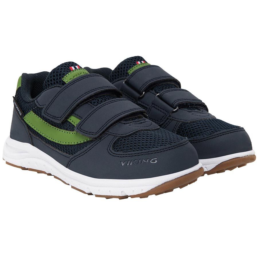 Outdoor VIKING TEX Halbschuh HOVET WP - navy - grün in navy and green color