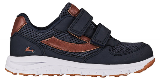 High-quality VIKING Halbschuh HOVET in dark blue and brown color