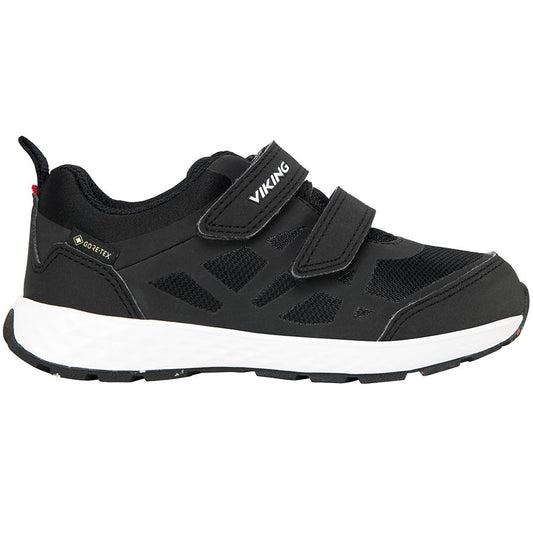 Viking Gore-Tex Halbschuh VEME GTX in stylish black and white design, perfect for outdoor activities and everyday wear 