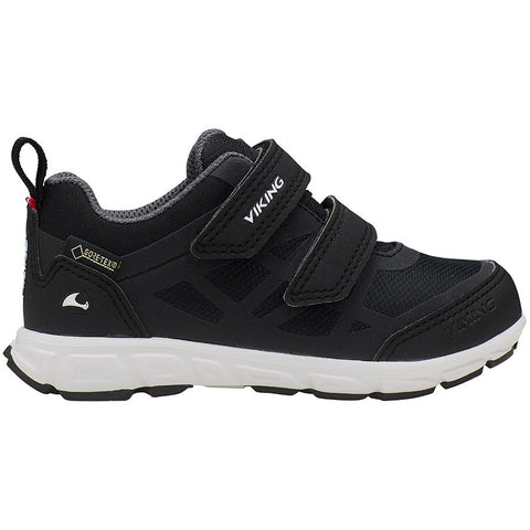 Viking Gore-Tex Halbschuh VEME GTX in black, side view, on white background