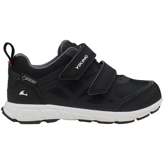 Viking Gore-Tex Halbschuh VEME GTX in black, side view, on white background