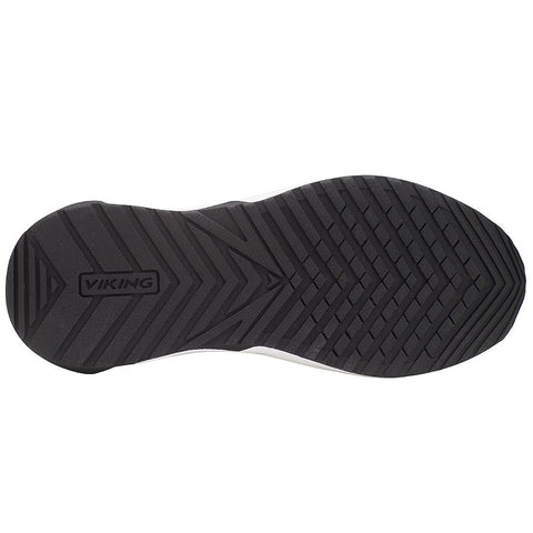 VIKING GORE-TEX Halbschuh ELEVATE MID F GTX in light grey and black, a high-performance outdoor shoe for all-weather trekking and hiking adventures