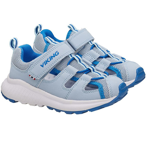 Vibrant himmelblau and ocean blue VIKING Halbsandale AERY LITE LOW sandals for men