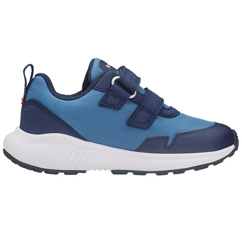 Close-up of VIKING GORE-TEX Halbschuh AERY TRACK LOW GTX - dunkelblau sole for superior traction