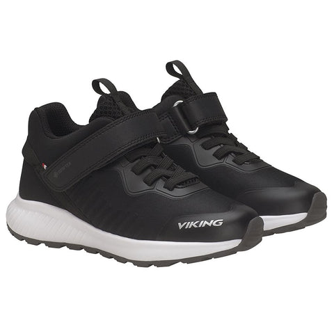 A high-quality, waterproof black VIKING GORE-TEX Knöchelschuh AERY TAU MID GTX shoe